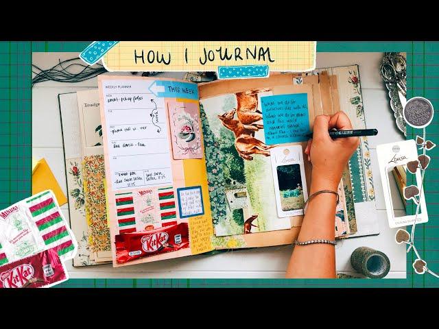 Journal With Me | Ep 67 | How To Use A Junk Journal