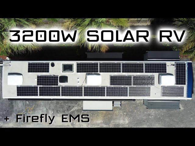 Victron 3200W Solar System with Firefly EMS!