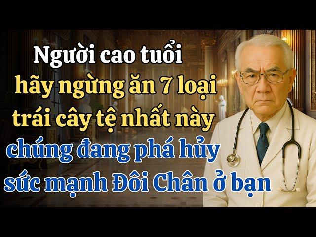 Người cao tuổi: 7 loại trái cây tệ nhất làm yếu chân và ảnh hưởng đến khả năng vận động của bạn!