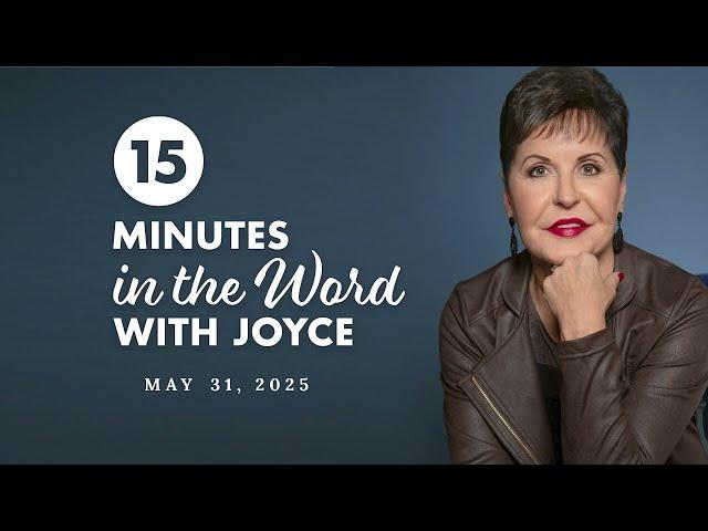 James - Pt 1 | 15 Minutes in the Word with Joyce Meyer