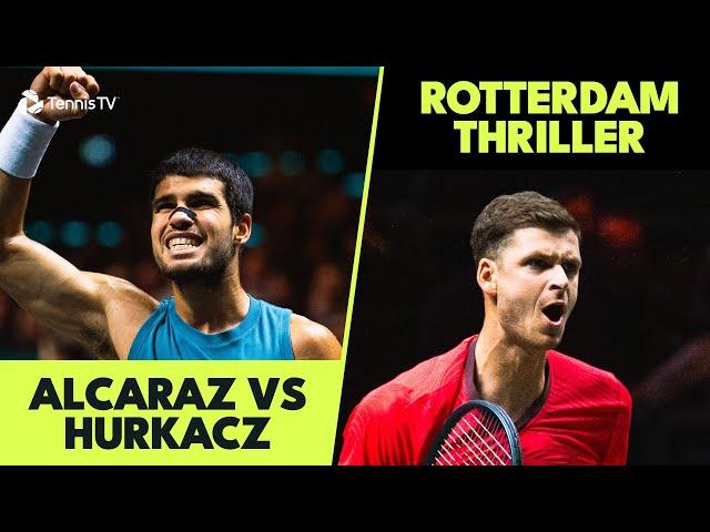 Carlos Alcaraz vs Hubert Hurkacz THRILLER! ‍ | Rotterdam 2025 Highlights