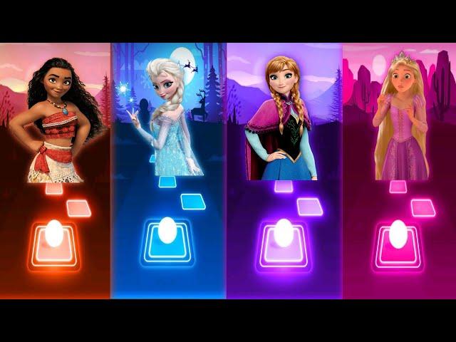 Moana How Far I'll Go |   Let It Go Elsa | Do You Want to Build a Snowman | Tangled I See the Light