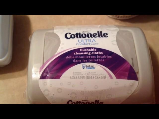 Cottonelle Flushable Wipes Review