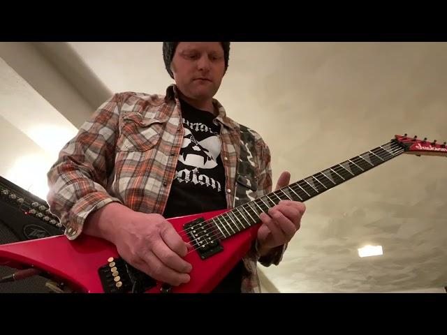 Jackson King V Pro - Ferrari Red, KV Pro, Pro Series, Modified