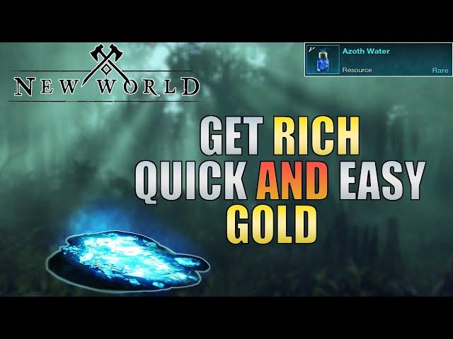 New World - QUICK AND EASY GOLD! - FAST Gold Farm New World!