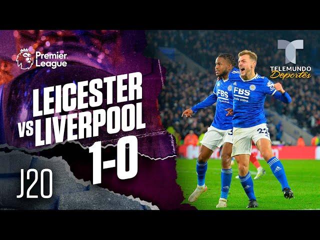 Highlights & Goals | Leicester City vs. Liverpool 1-0 | Premier League | Telemundo Deportes