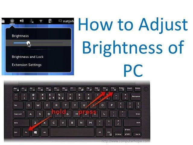 How to adjust brightness of laptop/computer/desktop display without keyboard!!Easy Solution Academy