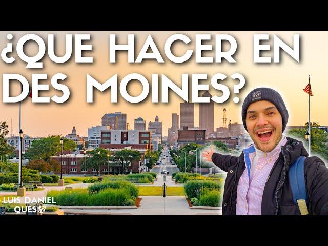 10 LUGARES QUE VER EN DES MOINES, #IOWA  || Luis Daniel Queso