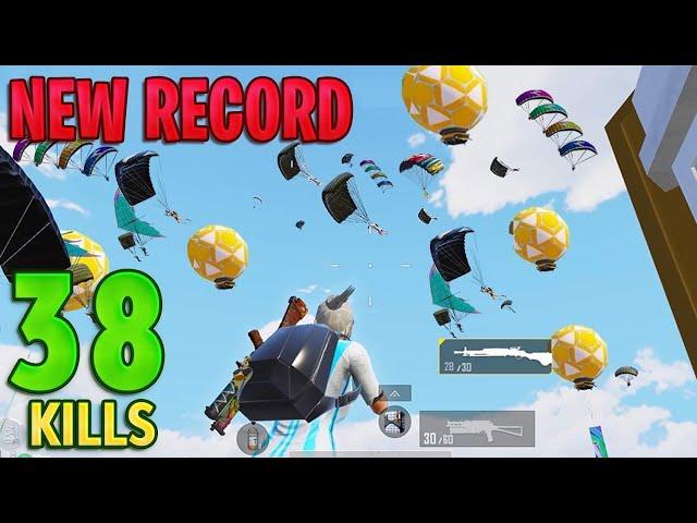 New RECORD 38 kills | PUBG MOBILE