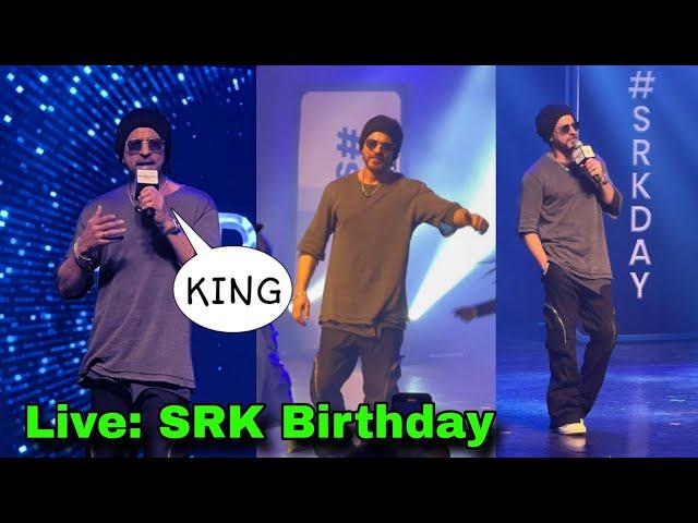 SRK 59 BIRTHDAY Live: King Announcement