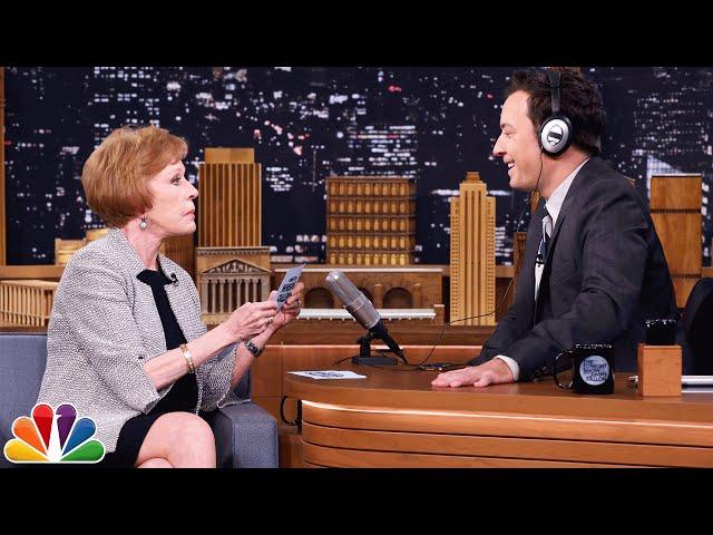 The Whisper Challenge with Carol Burnett