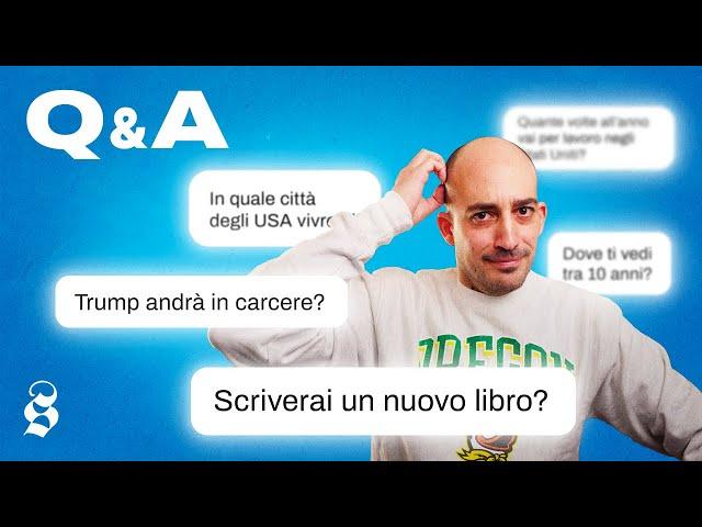 Rispondo alle vostre domande | Q&A Francesco Costa