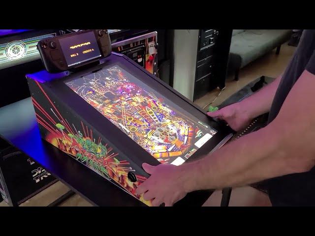 GameRoomSolutions Steam Deck Virtual Pinball Cabinet