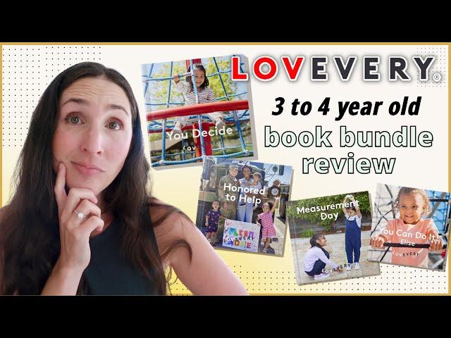 LOVEVERY BOOK BUNDLE 3 to 4 year old BOOK LIST REVIEW: Worth It?! + Complaints