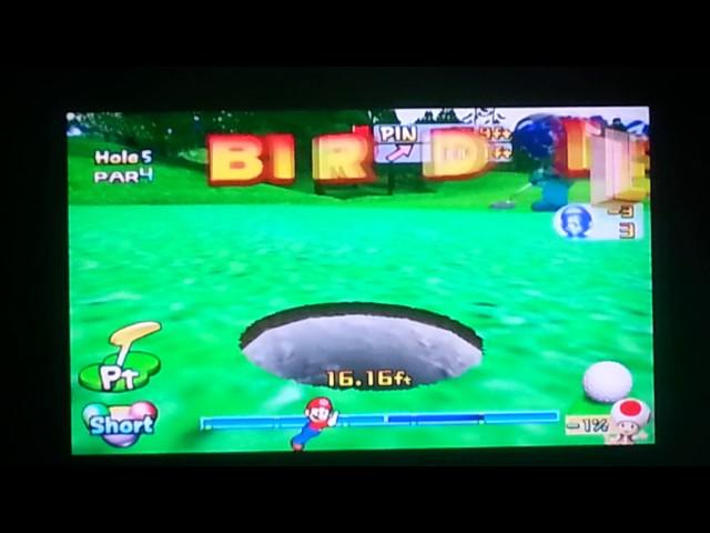 Mario Golf Toadstool Tour Star Tournament #2 Cheep Cheep Star Tournament 1/2