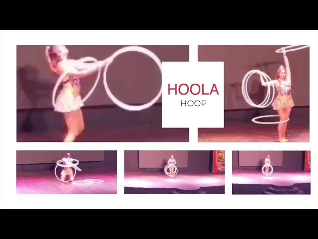 Foreign Girls Performing Hula Hoop & Fire Juggling