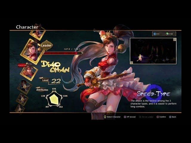 Knights of Valour - Review and Gameplay|PlayStation4|North America