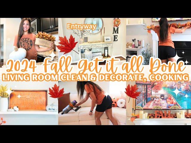 2024 FALL CLEAN + DECORATE WITH ME PT 3 | MOM OF 4 GET IT ALL DONE