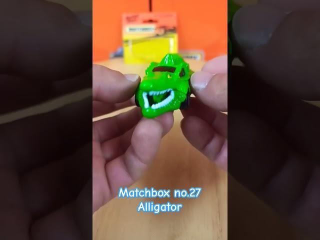 Matchbox no.27 Alligator #shorts #matchbox #matchboxcars #matchboxcollection #diecast