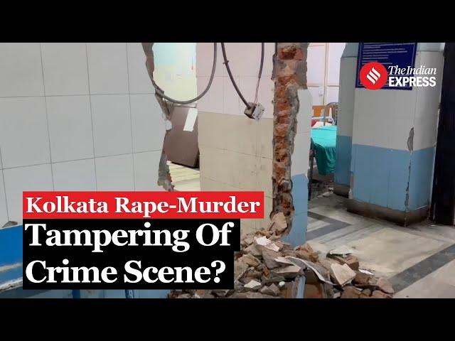 Kolkata Doctor's Rape-Murder Case: Renovation Work Near crime Scene Sparks Tampering Allegations