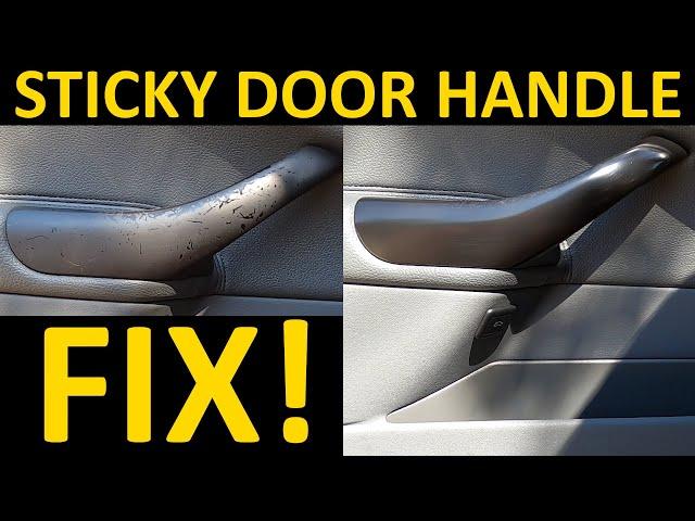 Sticky Door Handle Repair - Fix Your Sticky BMW or Saab Car Door Handle - Buttons Too!