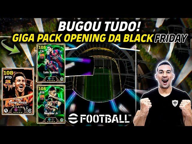 BUGOU TUDO! GIGA PACK OPENING TRIO MSN NO EFOOTBALL 2025 MOBILE, FICHA + GAMEPLAY