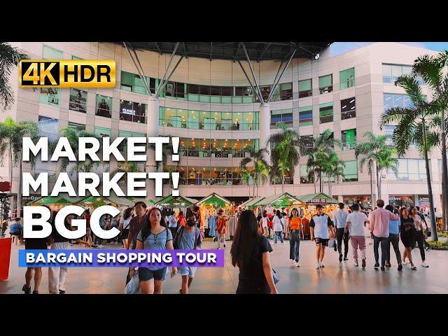 Bargain Shopping at MARKET MARKET BGC | Discover BGC's Most Budget-Friendly Mall【4K HDR】