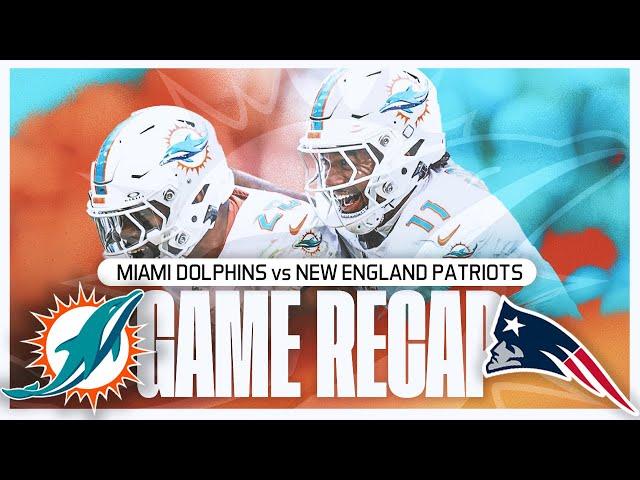 New England Patriots Vs Miami Dolphins Week 12 Recap!