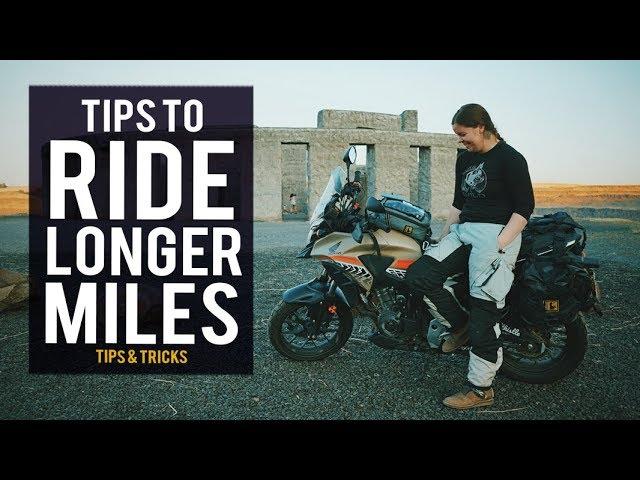 Tips to Ride Longer Miles | Tips & Tricks