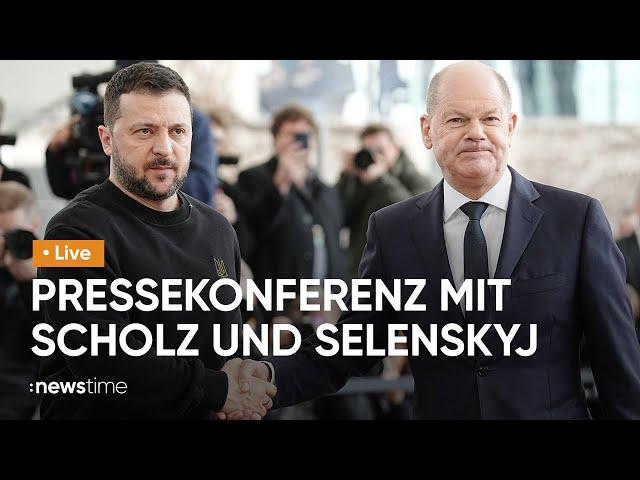 LIVE: Jetzt erklären Scholz und Selenskyj ihr neues Sicherheitsabkommen