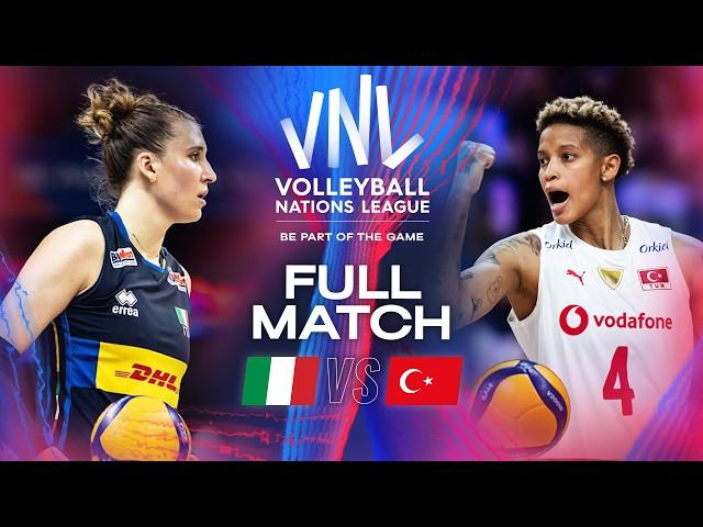 Italy  vs. Türkiye  - 2024 VNL | Full Match - Week 1