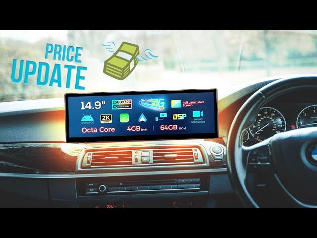 Don't Miss Out! 14.9” BMW F10/F11 Android Screen Discounted