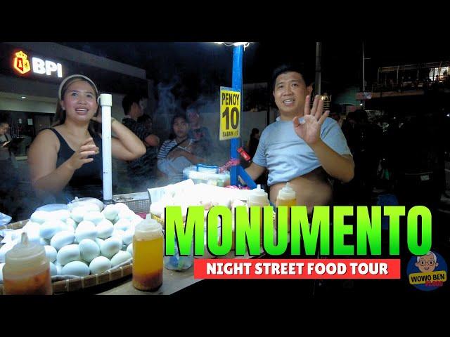 [4K] MONUMENTO - NIGHT TOUR (STREET FOOD AND STREET SHOP)