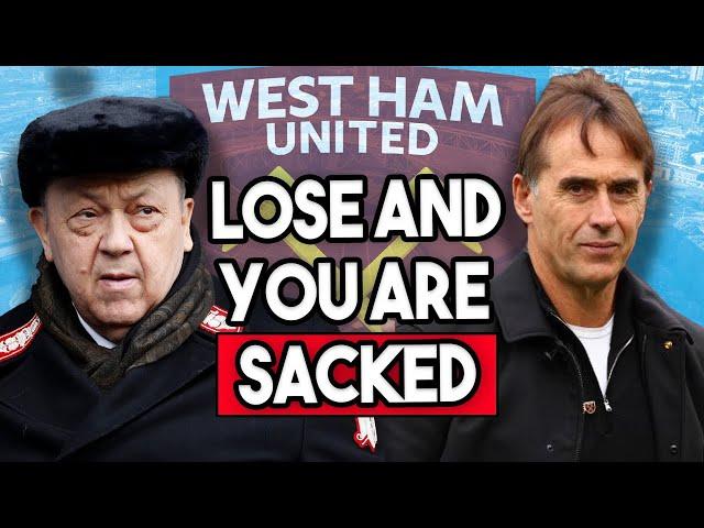 Lopetegui sacked if West Ham lose against Newcastle and Arsenal | Hammers begin talks with Terzic