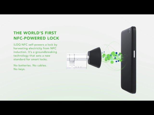 iLOQ NFC - the world’s first NFC-powered lock