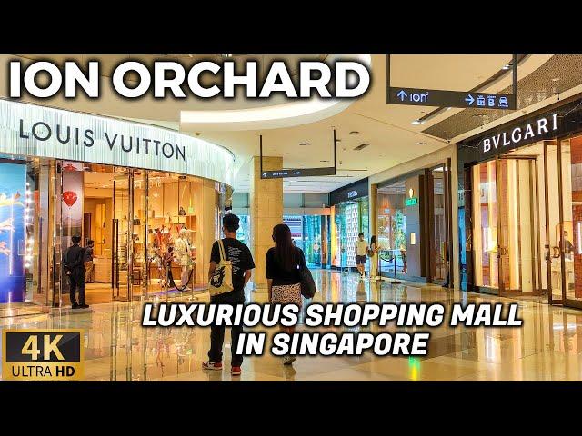 ION ORCHARD - Futuristic Shopping Mall of Singapore | Quick Walk Tour [4K] Singapore - June 2022