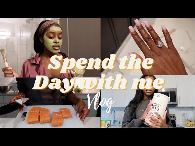 DAY IN THE LIFE | RUNNING ERRANDS, MEAL PREPPING, SKINCARE