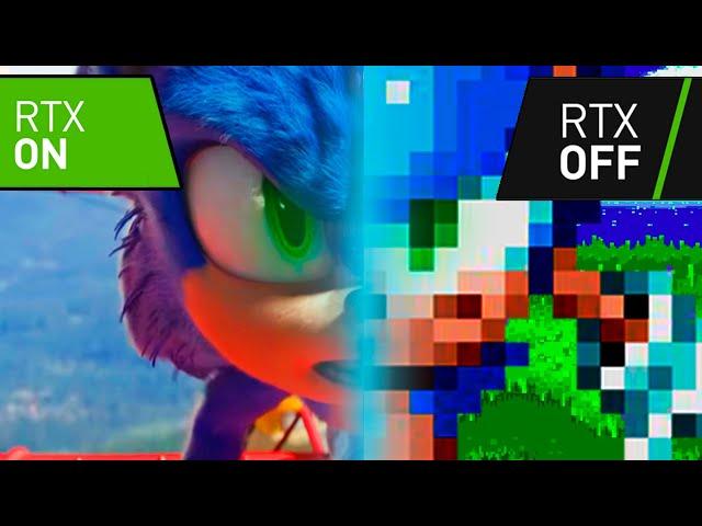 RTX OFF vs RTX ON! Sonic The Movie 2 Edition