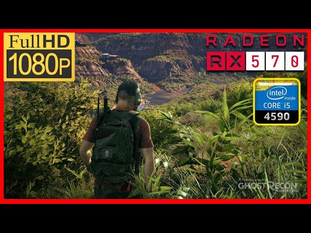 Ghost Recon Wildlands  - RX 570 4GB Live Now PPG Benchmark