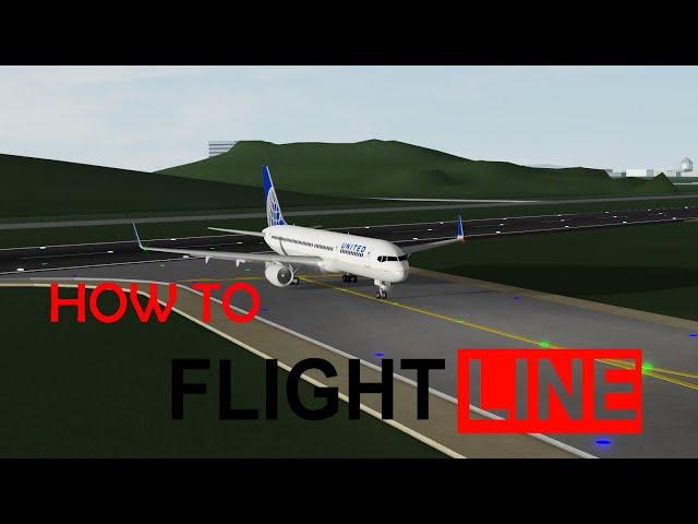 How to Flightline (Roblox's Flight Simulator)