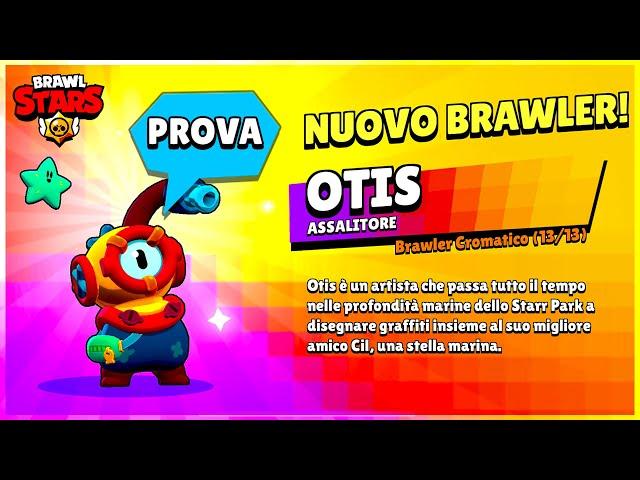  PROVO il Nuovo Brawler Cromatico: OTIS! | Brawl Stars ITA