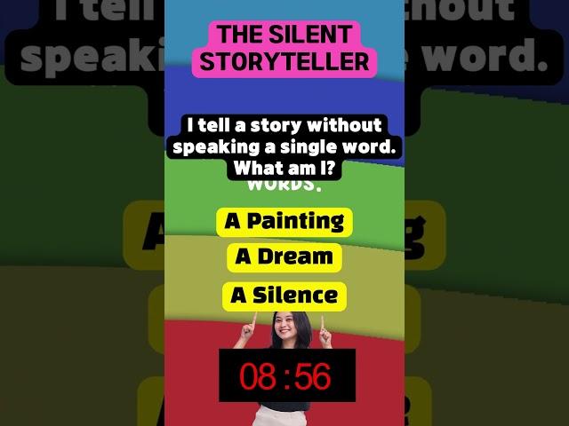 [ BrainBlast ] (Quiz) The Silent Storyteller