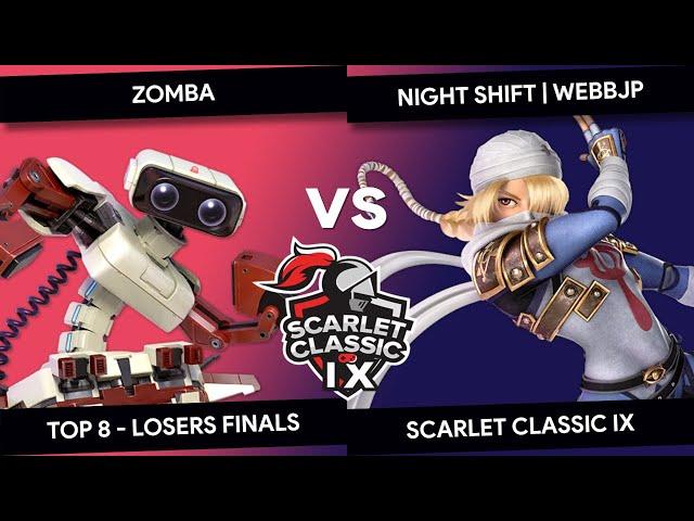 Scarlet Classic IX - Zomba (R.O.B.) vs WebbJP (Sheik) - Top 8 - Losers Finals