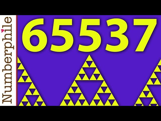 An Odd Property of the Sierpiński Triangle - Numberphile