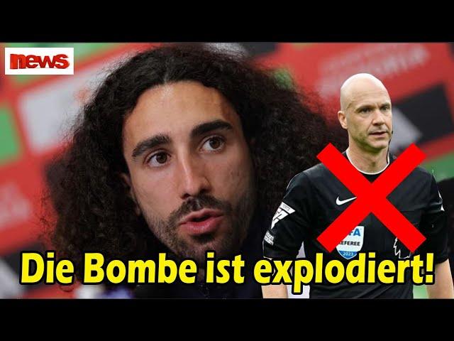 Schock! MARC CUCURELLA enthüllte endlich, dass Anthony Taylor der FiFa-Fixierer war!