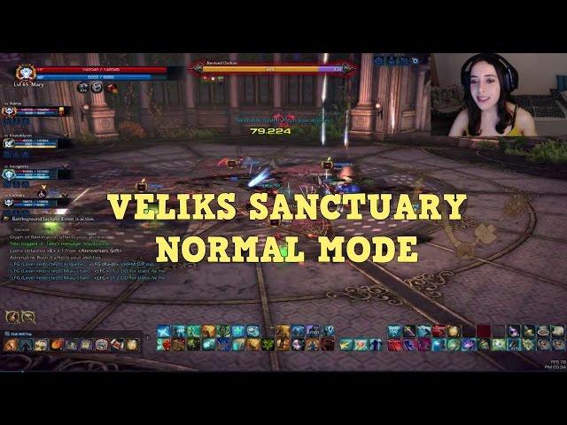 [TERA EU] VELIKS SANCTUARY NORMAL MODE FULL RUN - MYSTIC POV