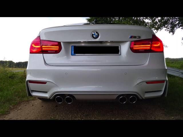 BMW M3 F80 - Exhaust Sound Test