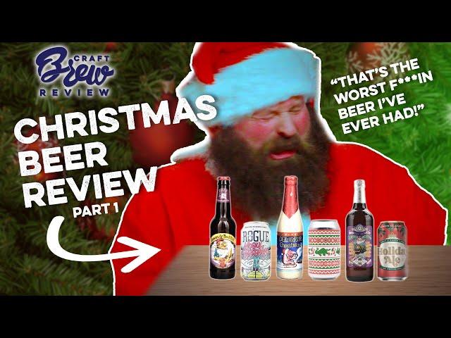 Santa Boss Tries Christmas Beer (PART 1) | Craft Brew Review