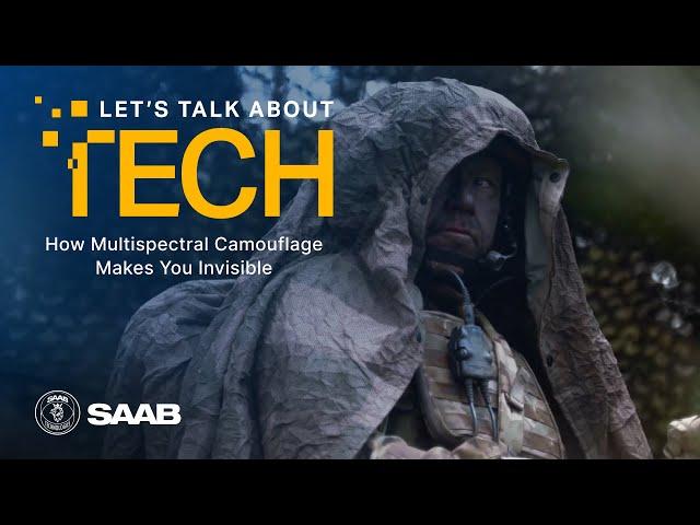 Let's talk about tech: How multispectral camouflage makes you invisible