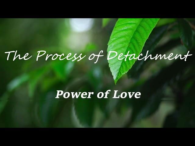 The Process of Detachment Self Healing with Mindfulness and Intention